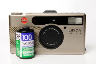 Leica Minilux 35mm Rangefinder Film Camera Body Only / Snake Skin