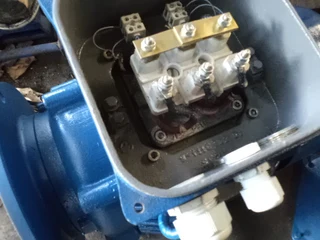 7.5 kw 380 volt flameproof splinned drive electric motor