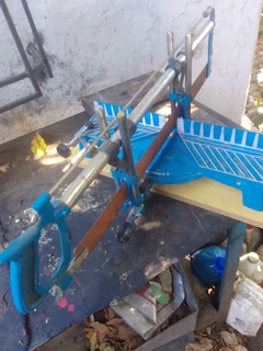 Cornice angle cutting saw.