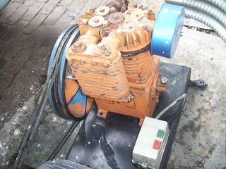 Compressor Head with Motor.