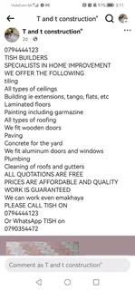 Home renovations and building