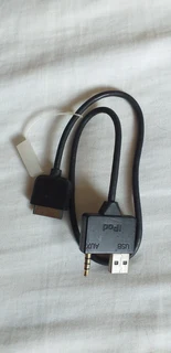 30 Pin to 3.5mm Stereo AUX &amp; Usb cable for Iphone, Ipad and Ipod.