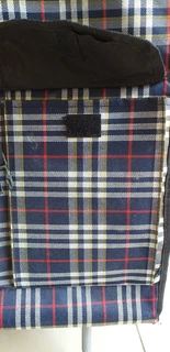 Checkered Shopping Trolley