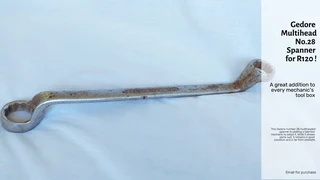 Gedore Multihead No.28 Spanner