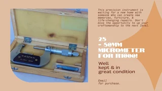 25mm - 50mm Micrometer