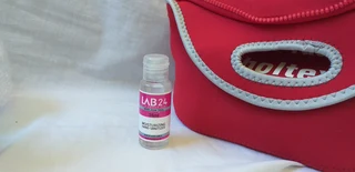 Lunch Bag &#43; Glass Lunch Box &#43; Juice bottle &#43; Hand Sanitizer