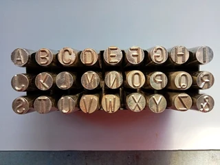 Marking punches for steel