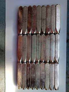 Marking punches for steel