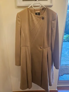Ted Baker Marsia Full Skirt Coat Size 3