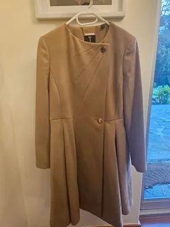 Ted Baker Marsia Full Skirt Coat Size 3
