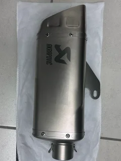 Akrapovic motorcycle slip on exhaust