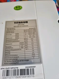 Air-conditioner unit 12 000 btu