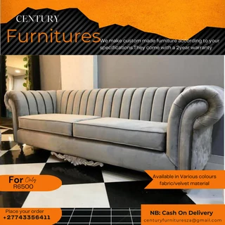 2 SEATER STRIPPED DESIGN COUCH
