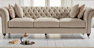 3 SEATER CHESTERFIELD COUCHES PREMIUM QUALITY