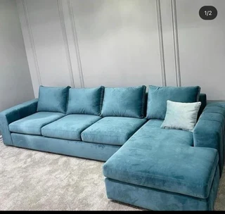 3seater Lshape Stripped Arms