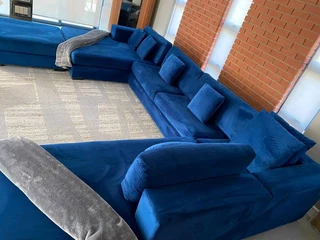 Large Ushape Design Couches Classic Design