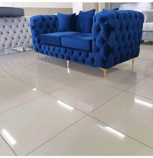 2 SEATER FULL BUTTON COUCHES