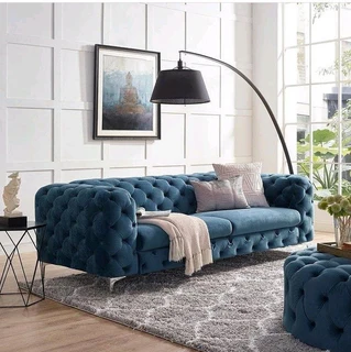 2 SEATER FULL BUTTON COUCHES