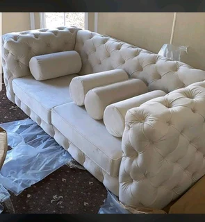2 Seater Full Button Couches