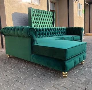 3 Seater Chesterfield L-shape Couches