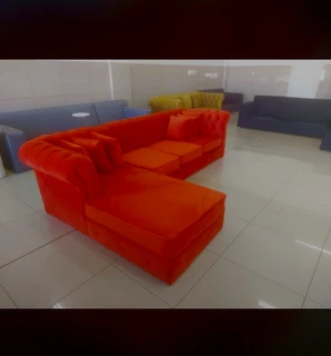 3 SEATER CHESTERFIELD L-SHAPE COUCHES