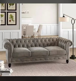 3 SEATER CHESTERFIELD DESIGN COUCHES