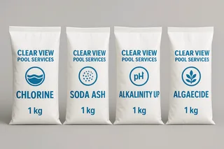 Pool cleaning chemicals