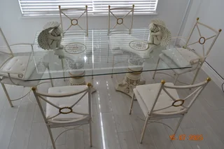 Dining table &amp; matching coffee table