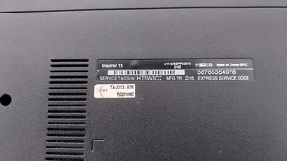 Dell Inspiron 15 3000 Series laptop.