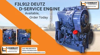 F3L912 Deutz Engine (D-Service for Sale)