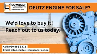 We buy and sell Deutz Engines