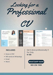 Get your CV done professionally