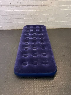Cozy Purple Inflatable Air Mattress with Minor Wear- A53115