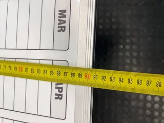 Parrot Products Magnetic White Board (Width: 120cm)(Height: 91cm)- A51623