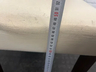 White Pleather Dining Chairs - PRICE DROP- A49646