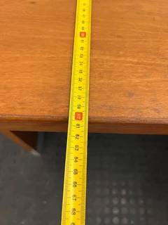 Sleek L-Shape Wooden Office Desk with Steel Base (Width: 174cm)(Height: 76cm)- A51422