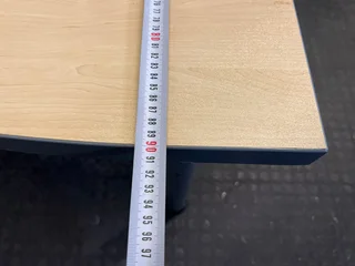 2 Drawer Desk With Credenza- A47451