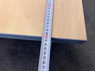 2 Drawer Desk With Credenza- A47451