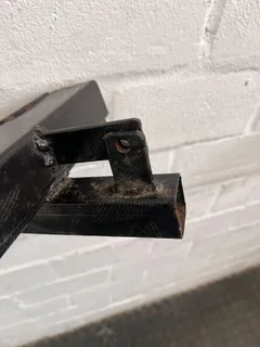 Black Metal Framed Bicycle Rack (Minor Rust)- A51377