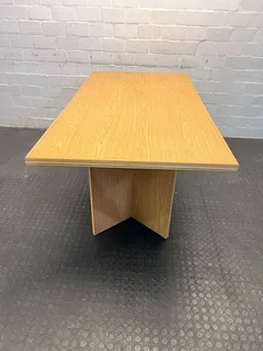 Tetrix Light Wooden Office Desk (Width: 173cm)(Height: 73cm)- A51704