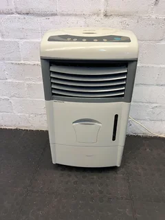 Portable Air Cooler - Grey, Compact Design, Good Condition- A53272