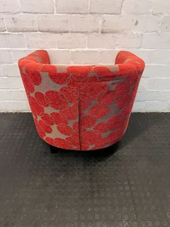 Vibrant Red Accent Chair – Stylish, Comfortable, Chic Design - PRICE DROP- A52074