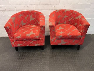 Vibrant Red Accent Chair – Stylish, Comfortable, Chic Design - Price Drop- A52074