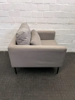 George &amp; Mason Gray Habitat Arm Chair- A51278