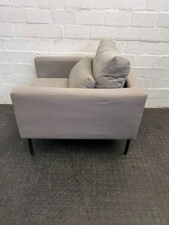 George &amp; Mason Gray Habitat Arm Chair- A51278