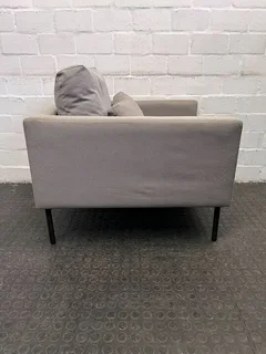 George &amp; Mason Gray Habitat Arm Chair- A51278