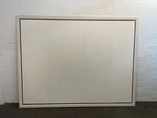 Large White Wooden Projector Screen (257cm X 197cm)- A42810