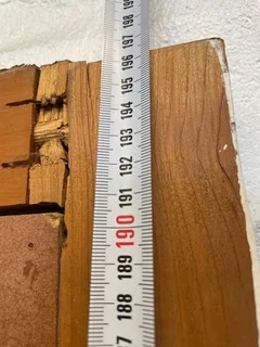 Large White Wooden Projector Screen (257cm X 197cm)- A42810