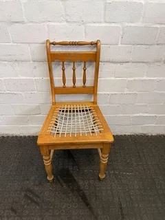 Riempie Old Fashioned Style Dining Room Chairs - Price Drop- A51165