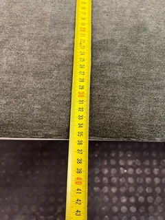 Soft Green Fabric Desk Divider - Upholstered, Contemporary Design- A52033